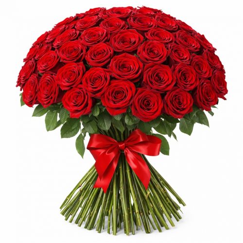 Розы Россия красные