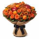 Букет цветов для бабушки