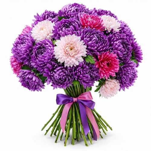 Хризантема одноголовая микс 3