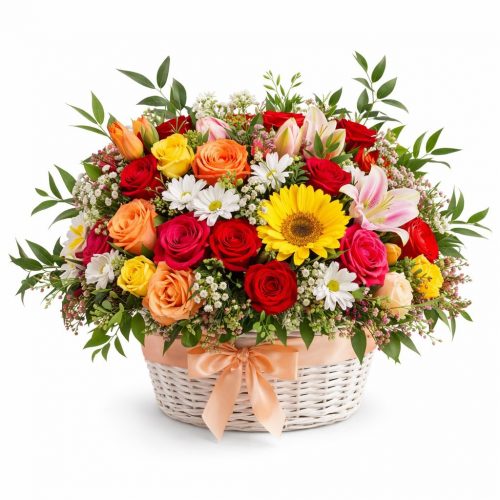 Цветочная композиция «Солнечное чудо»