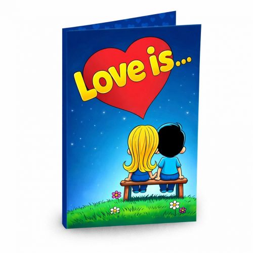 Открытка «Love is»