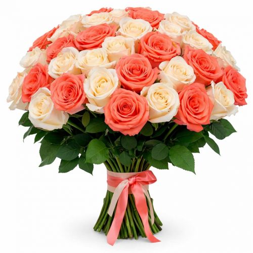 Розы Эквадор микс 4