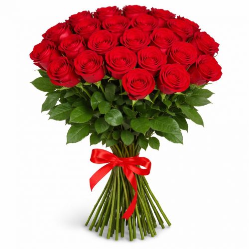 Розы Голландия красные