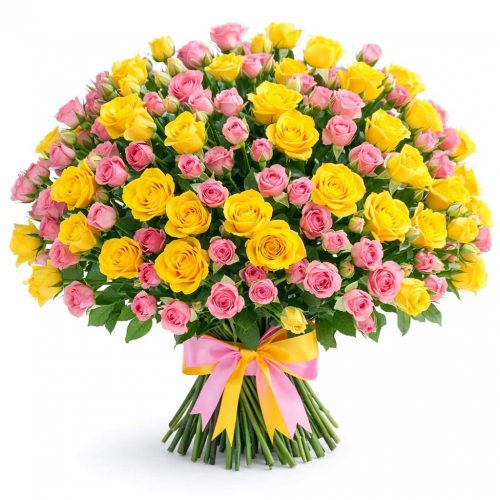 Розы Кустовые микс 1