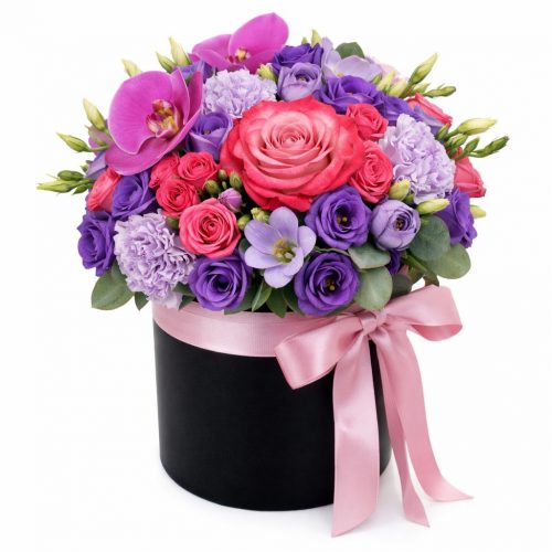 Цветочная композиция «Тайна»