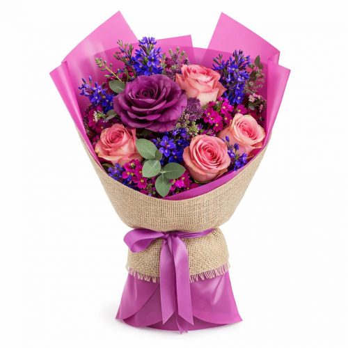 Букет «Фиолетовый Шарм»