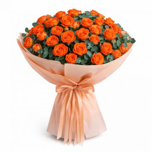 Букет «Огненный шарм»