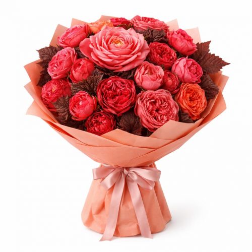 Букет «Рассветные Розы»