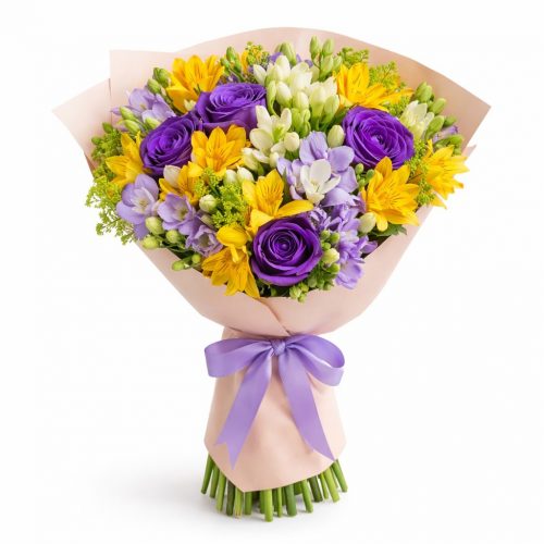 Праздничный букет «Утренний свет»