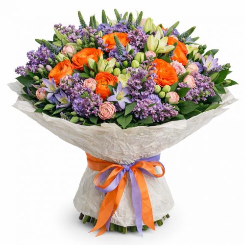 Цветочный букет «Ароматный вихрь»