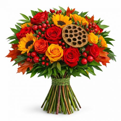 Цветочный букет «Осенний вихрь»