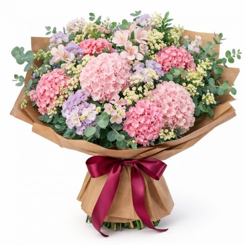 Цветочный букет «Парижская мечта»