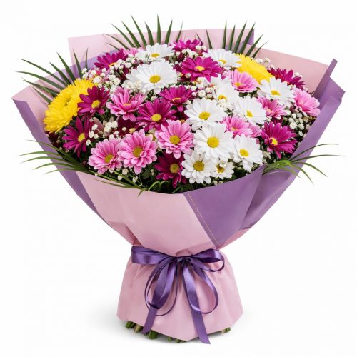 Цветочный букет «Весенний венок»